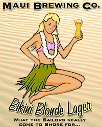Bikini-Blonde-Sticker